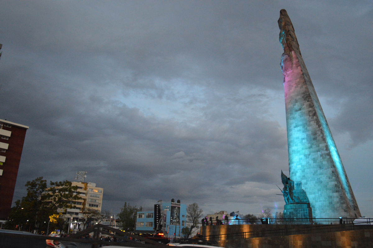 Monumento a los Niños Héroes en Guadalajara.